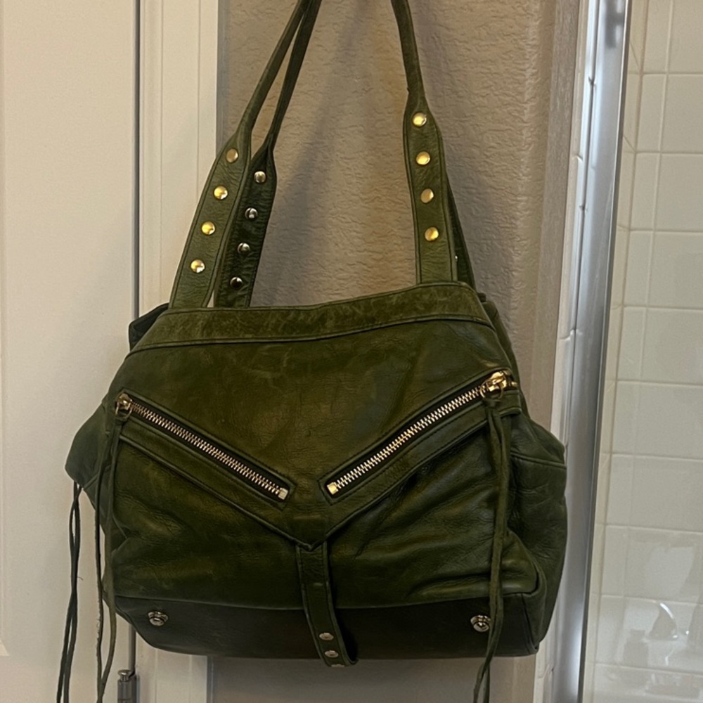 Botkier Olive Green Trigger Bag